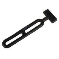 Gummistroppe verstellbar 2-Loch