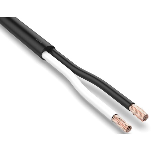 Kabel 2-pol 0,75mm², 1 Rolle = 50 m