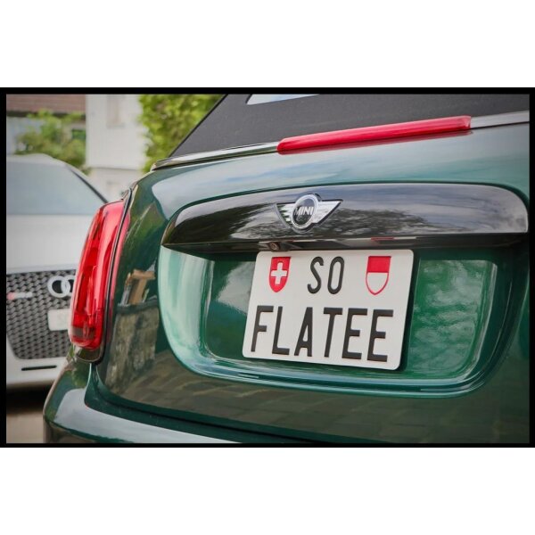 Kennzeichenhalter Set vorne und hinten (Hochformat)