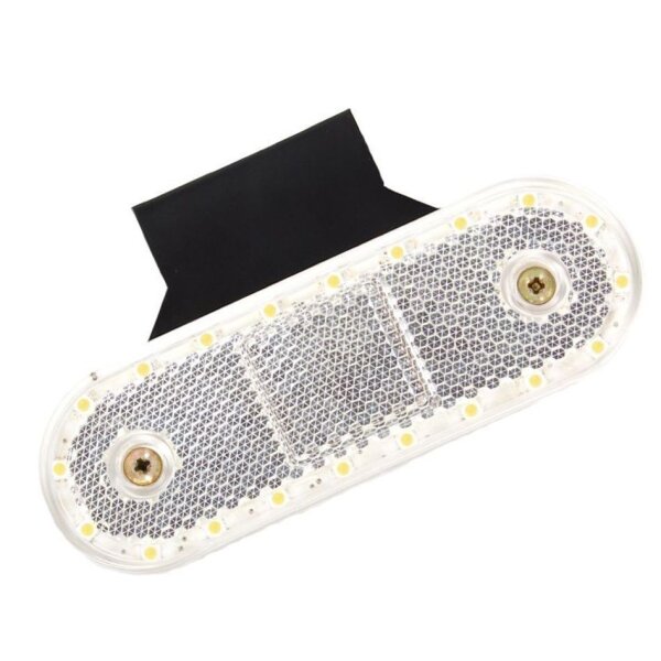 LED Positionsleuchte WAS 12/24V weiss