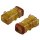 Deutschstecker 2-pol. transparent, ohne Pin !! IP68