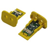 Keil mit LED 12V zu Deutschstecker 2-pol 17416000