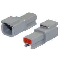Deutschdose 2-pol  Mini ohne Pin!! (DTM04-2P) IP68