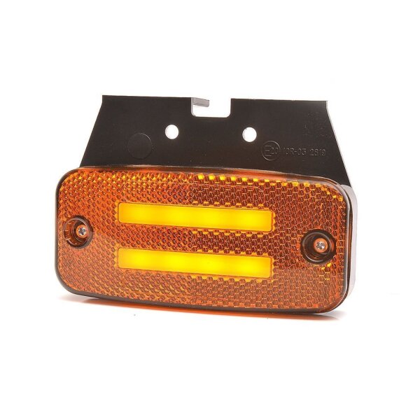 LED Seitenmarkierleuchte + Blinker WAS 1137  12/24V Neon