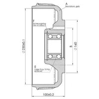 BT AL-KO  230x60  2361,  112x5 M12
