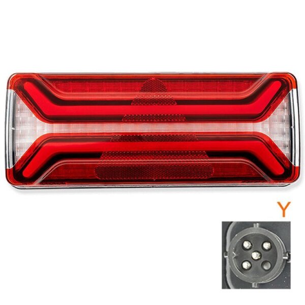 LED Schlussleuchte AGRILED II Aspöck  links/rechts  9-15V