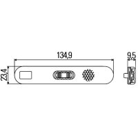 LED Seitenmarkierleuchte Hella  12V