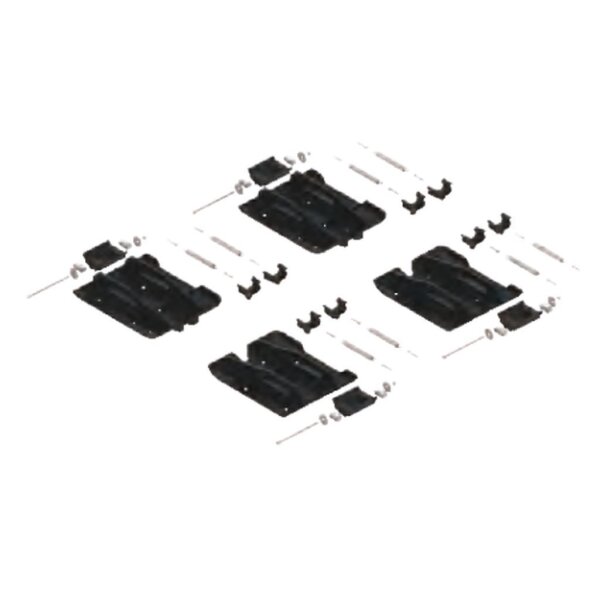 Stützplatten Set (4x Stützplatten)