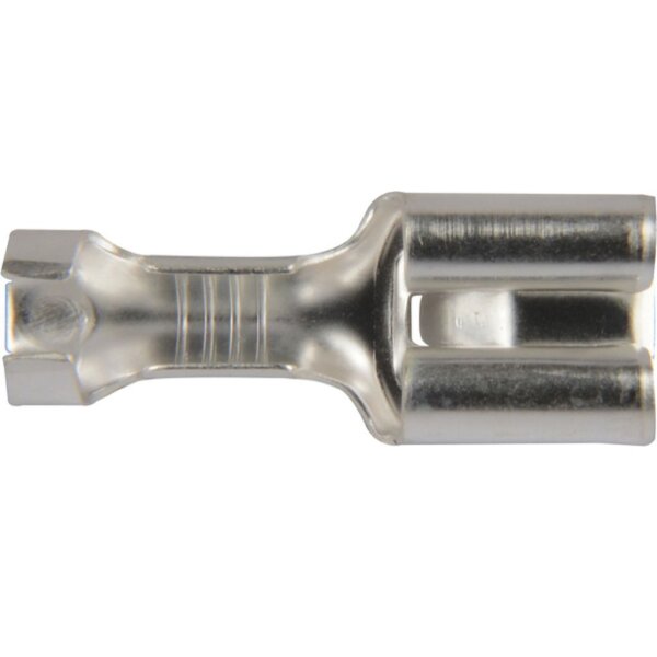 Flachsteckhülsen 1.5 - 2.5mm², B: 6.3 x 0.8mm