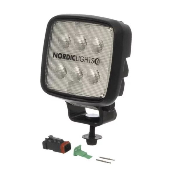 LED Arbeitsscheinw. 99x92x33 !!  12-24V Nordic-L.