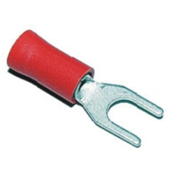 Quetschverbinder, 0.5 - 1.5 mm², M3 rot, DIN/ISO 46237