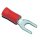Quetschverbinder, 0.5 - 1.5 mm², M3 rot, DIN/ISO 46237