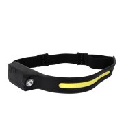 LED Stirnlampe COB,  360lm, Gestensteuerung