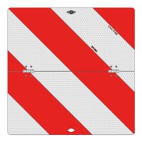 Park-Warntafel 423 x 423mm, klappbar rechts