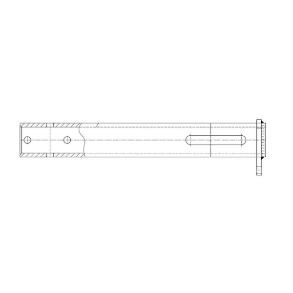 Zugrohr BPW ZAV 1.6-5 / 2.7-4