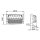 LED Arbeitsscheinw. 182x102x61, 10-30V Einbau