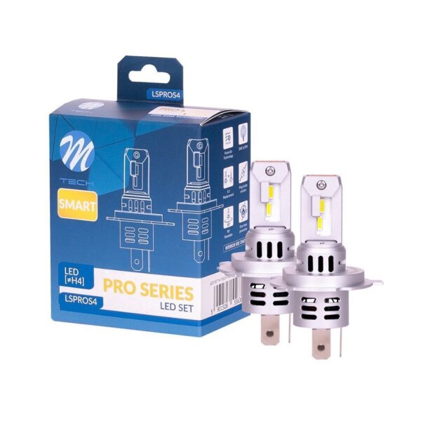 LED-Set H4  Box   à 2 Stk   12Volt