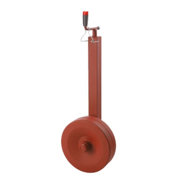 Stützfuss     900kg  4-kant  80mm