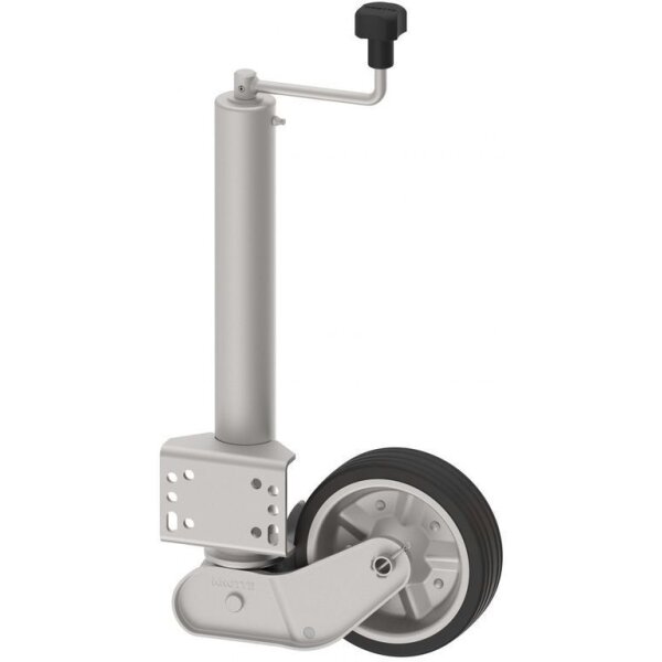 Stützrad    500kg  60mm  Hub 235mm Knott