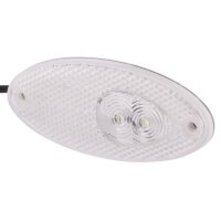 LED Positionsleuchte Hella weiss mit Rückstrahler 12V