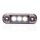 LED Positionsleuchte WAS 275-1 12/24V weiss