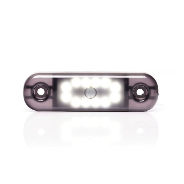 LED Positionsleuchte WAS 275-2 12/24V weiss