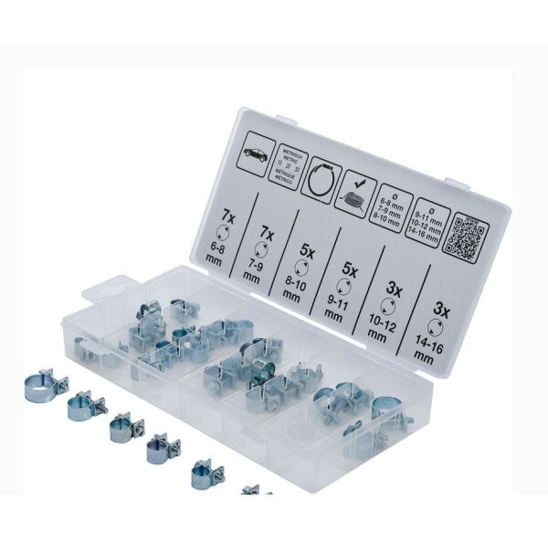 Schlauchbriden - Set 30 teilig