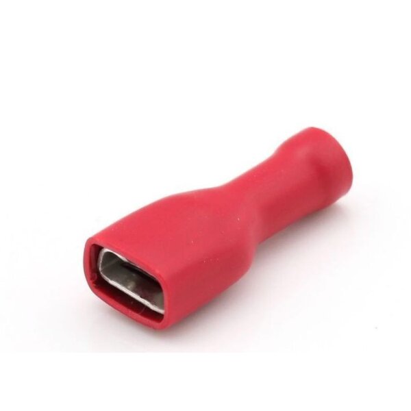 Quetschverbinder, 0.5 - 1.0 mm², rot, DIN/ISO 46245