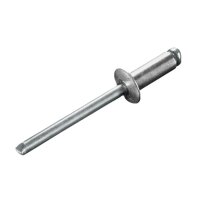 Blindniete Alu/Stahl 6.4 x 15.0 Flachrundkopf