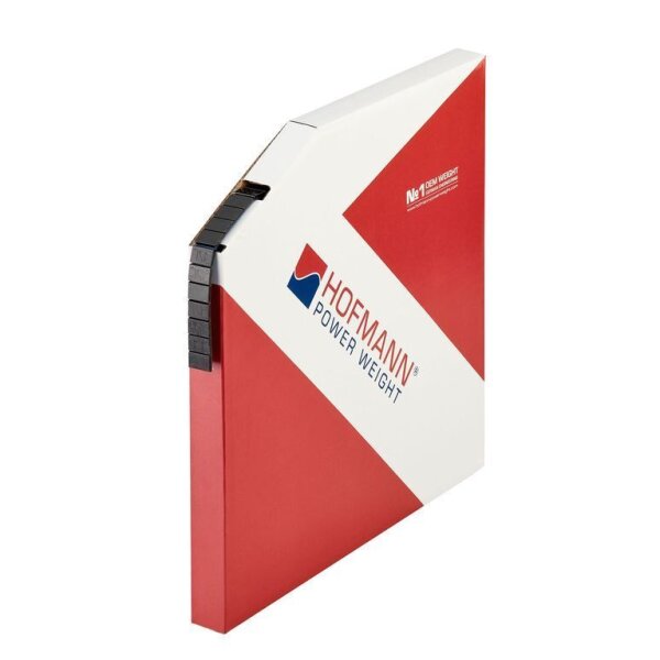 Stahlklebegewicht Rolle Hofmann, schwarz