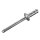 Mehrbereichsblindniete Inox/Inox 4.0 x 15.0 Flachrundkopf