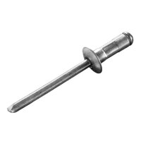 Mehrbereichsblindniete Alu/Stahl 4.0 x 17.0 Flachrundkopf