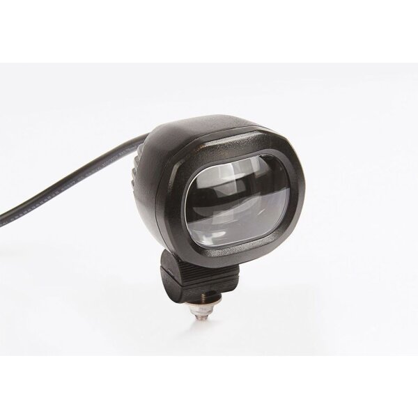LED Warnscheinwerfer mit blauer Linie  10 - 80V