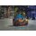 LED Warnscheinwerfer mit blauer Linie  10 - 80V