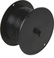 Kabel 1 x 1,0 mm², Farbe schwarz