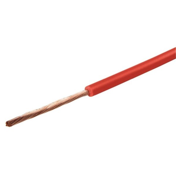 Kabel 1 x 1,5 mm², ID FLY, rot  1 Rolle = 50m