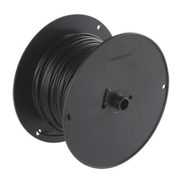 Kabel 1 x 1,5 mm², FLRY-B, schwarz  1 Rolle = 100m