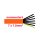 Kabel   7-pol 1.5mm², Orange G-PUR  per / m