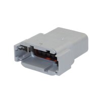 Deutschstecker 12-pol Mini ohne Pin !! (DTM0612SA) IP68