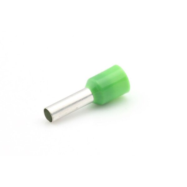 Ader-Endhülsen isoliert 6.0mm²  grün