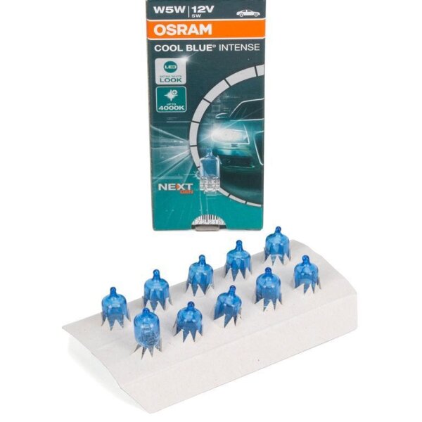 Autolampe OSRAM Glassockellampe 12V 5Watt  W2.1X9.5d