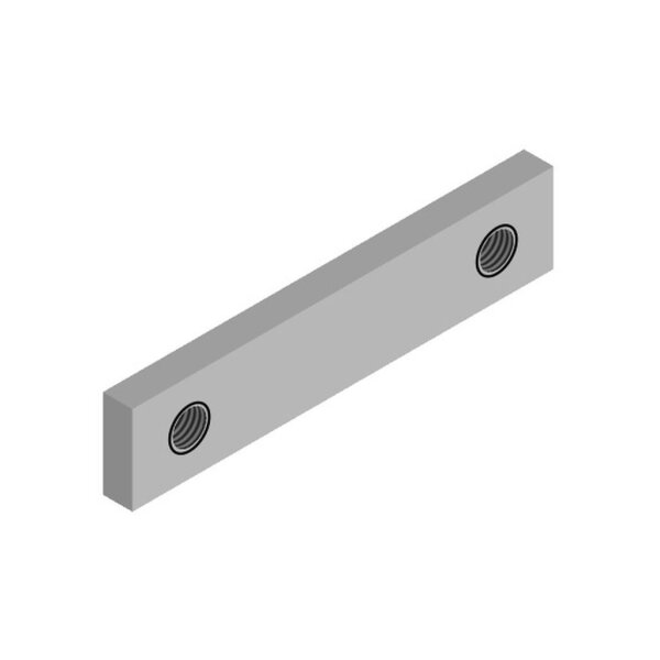 Bordwandscharnierplatte 85 x 18 x 6 mm