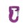 Rundschlingenhaken, 1to  Farbe: Violett