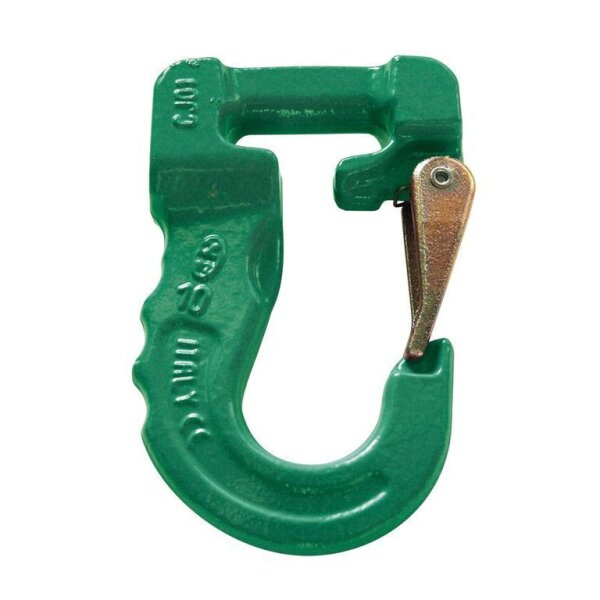 Rundschlingenhaken, 2to, Farbe: Grün
