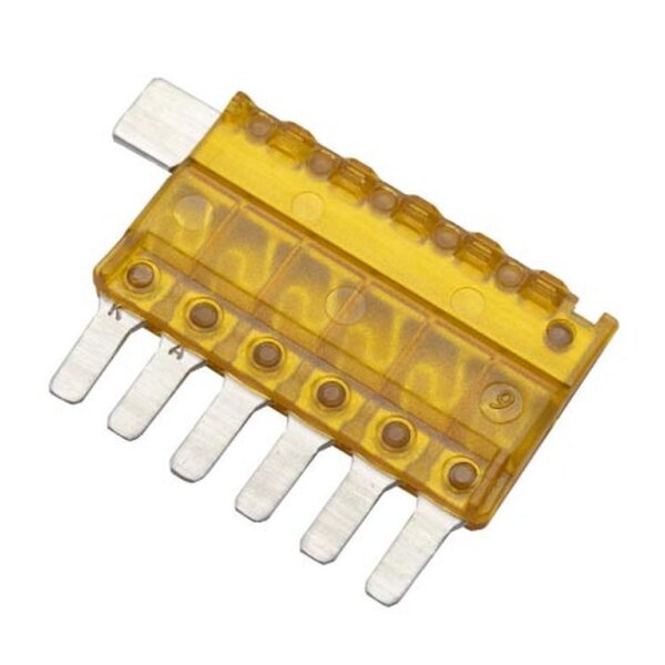 Flachstecksicherung MULTI  6x 5A bis 32V