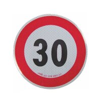 Folie selbstklebend 30 km/h voll reflektierend