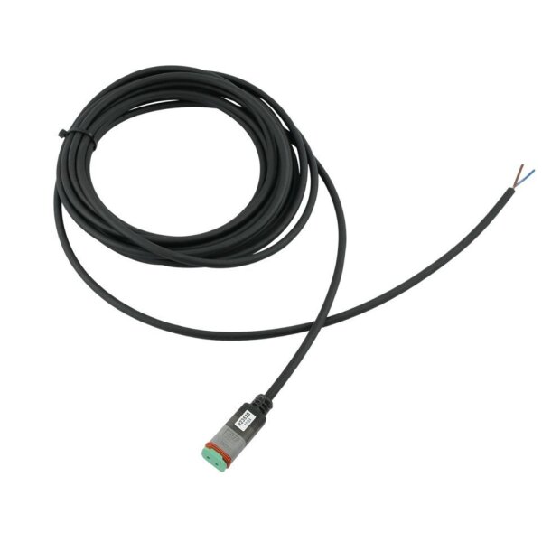 Deutschstecker 2-pol mit angespritztem Kabel 5m