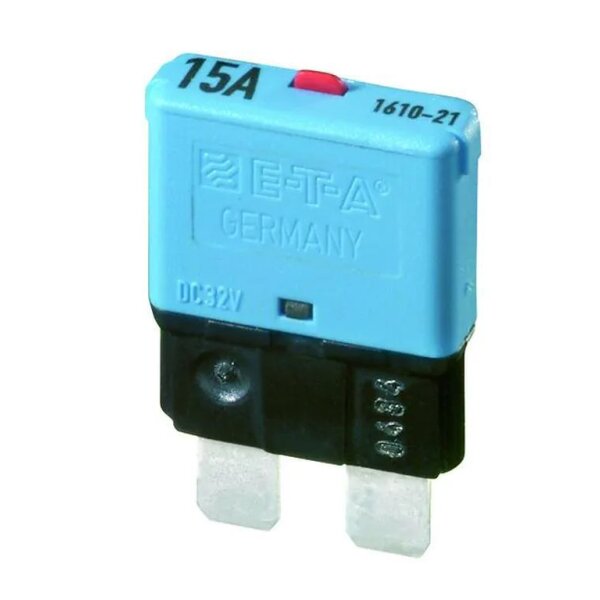 Sicherungsautomat (5) blau 15A (ETA)  bis 32V