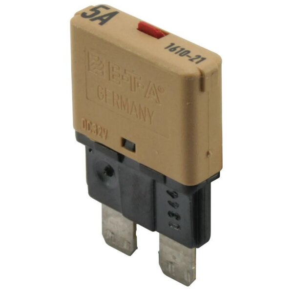 Sicherungsautomat (1) hellbraun 5A (ETA)  bis 32V