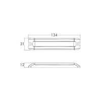LED Kenn- Positionsleuchte Pro- Mini- Rail 12/24V